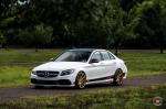 Mercedes-AMG C63 S on Vossen Wheels (VPS-307) 2017 года
